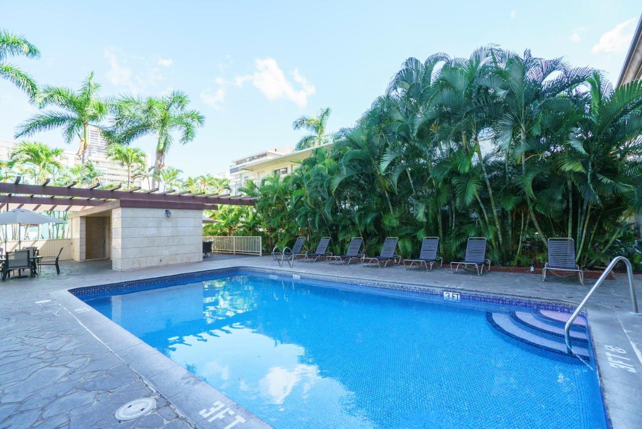 Studio Unit At The Royal Garden, In Waikiki ワイキキ・ロイヤルガーデン Honolulu Exteriör bild