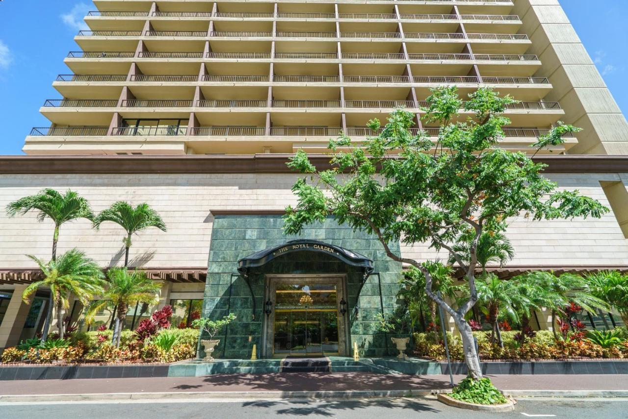 Studio Unit At The Royal Garden, In Waikiki ワイキキ・ロイヤルガーデン Honolulu Exteriör bild